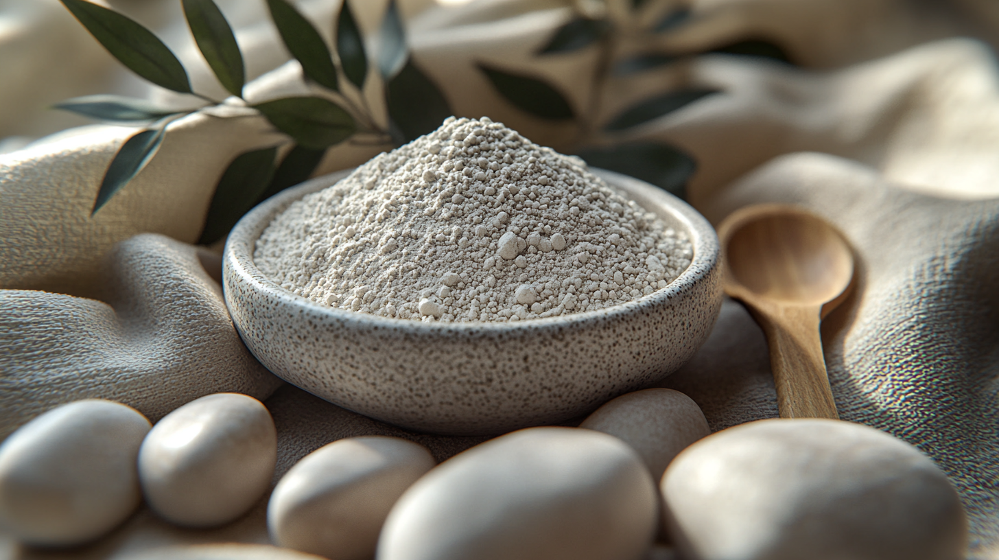 Glinka biała typu kaolin proszek 300 g - obrazek 2