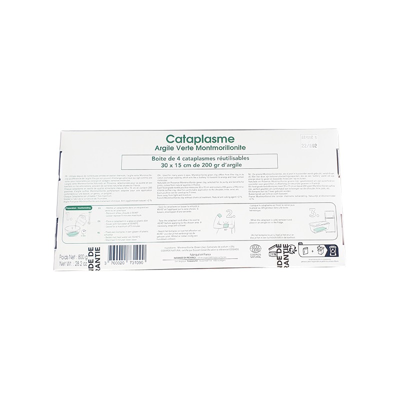 Kataplazma glinka zielona - obrazek 4