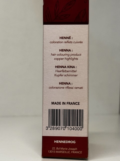 Henna do włosów KOLOR MIEDZIANY - obrazek 3